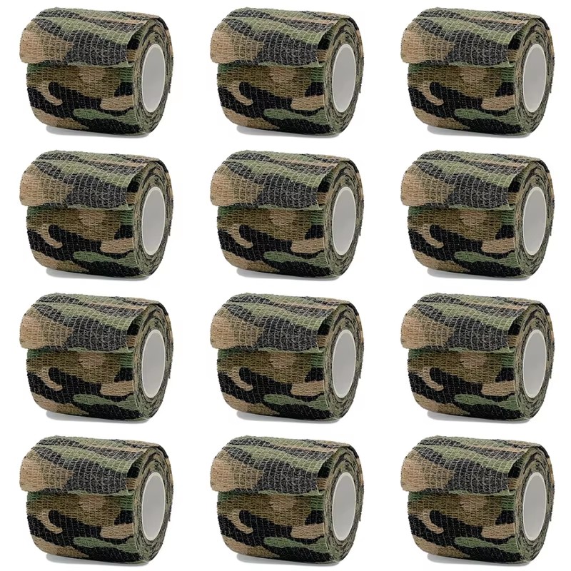 Outdoor Hunting Fabric - 1/6/12 adet Sulak Alan Kamuflaj Elastik