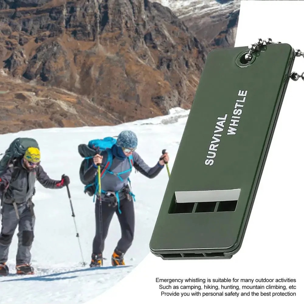 Hunting Outdoor Gear - Yüksek Desibel 3 Frekanslı Düdük Açık