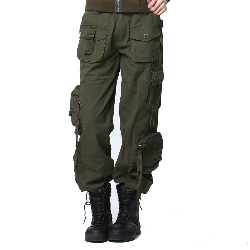 Outdoor Hunting Overalls - Kadın çok cep pamuk pantolon tulum