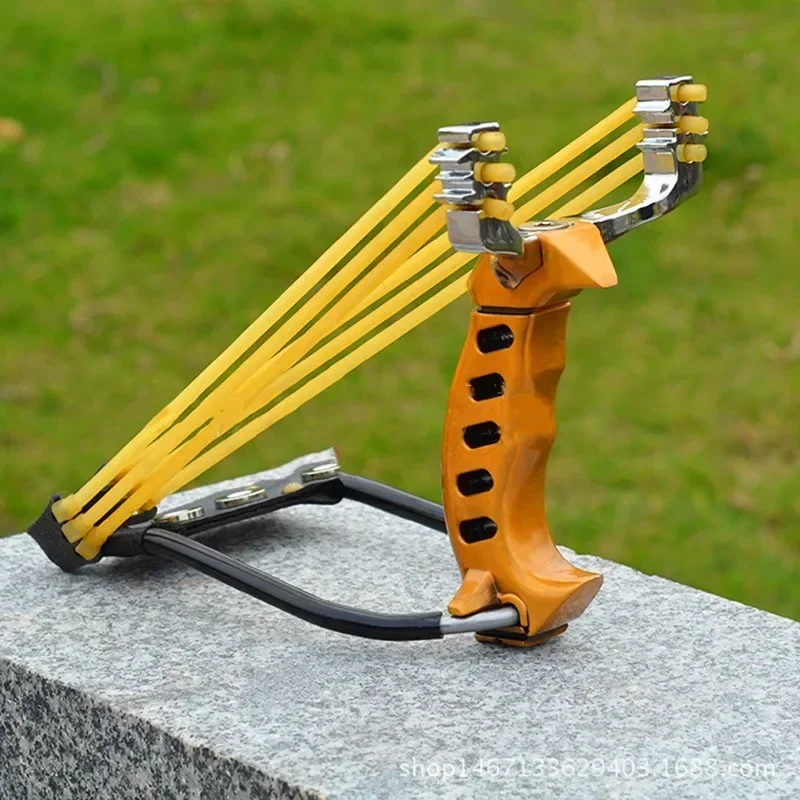 Outdoor Hunting Launcher - Bilek desteği ile güç sapan geleneksel