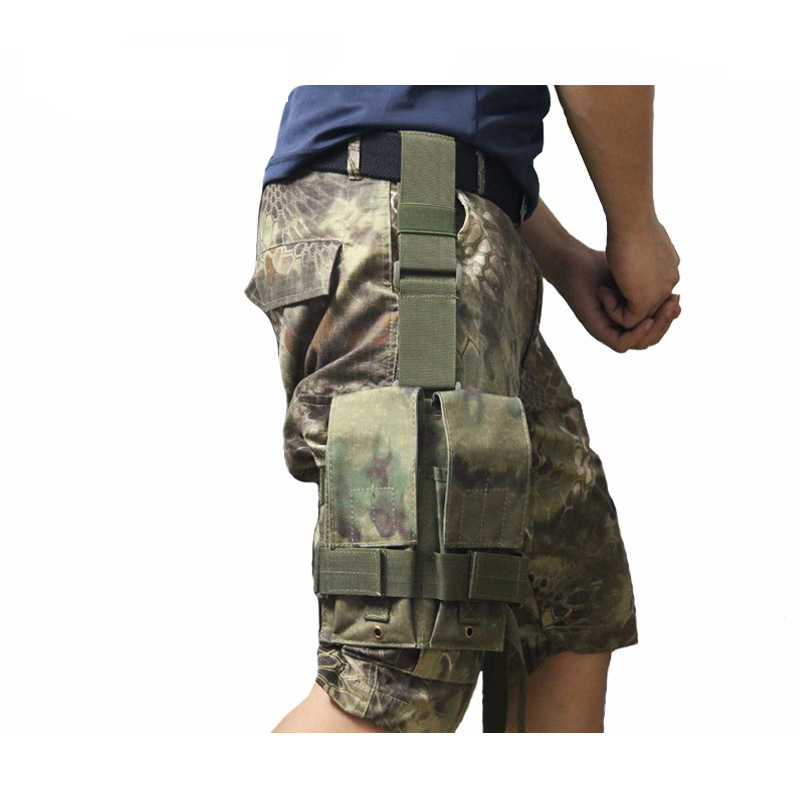 Outdoor Hunting Magazines - Taktik Bacak Çantası 5.56/7.62 Şarjör Kılıfı