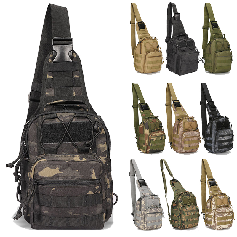 Hunting Outdoor Day - Taktik Göğüs Çantası Erkekler Açık EDC