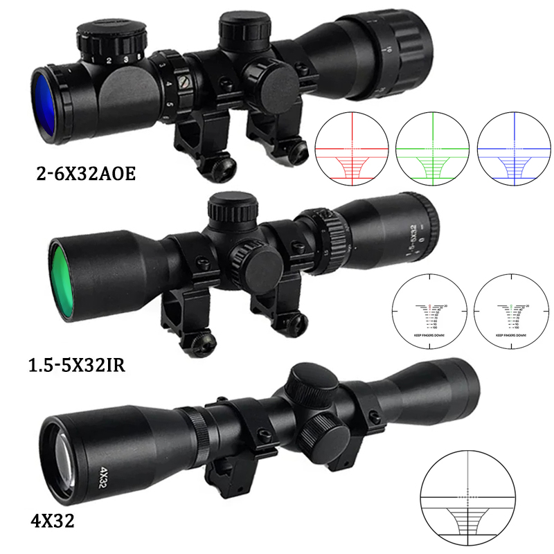 4x32 1.5-5x32IR 2-6X32AOE Takt - Crossbow Scope Sight incelemesi ve fiyatı