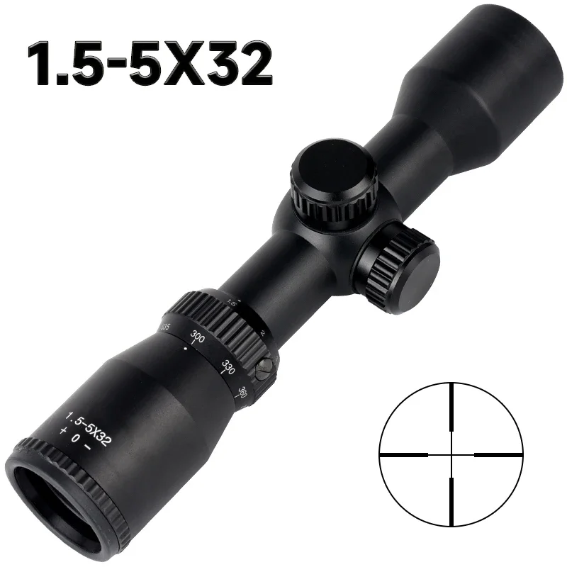 1.5-5X32 Arbalet Kısa Av Dürbü - Crossbow Scope Sight incelemesi ve fiyatı