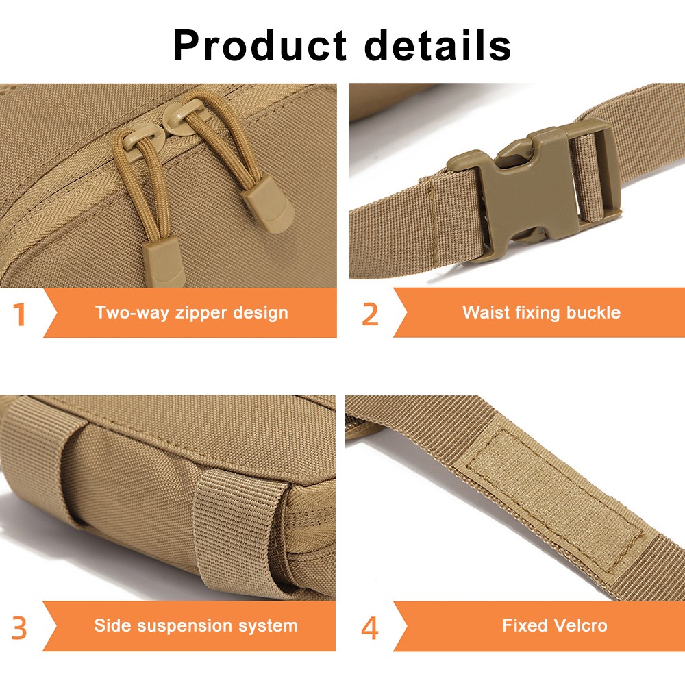 800D Oxford Kumaş Bel Çantası  - Outdoor Hunting Fabric incelemesi ve fiyatı