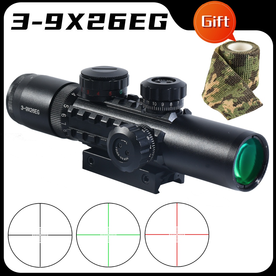 Taktik 3-9X26EG Arbalet Kısa A - Crossbow Scope Sight incelemesi ve fiyatı