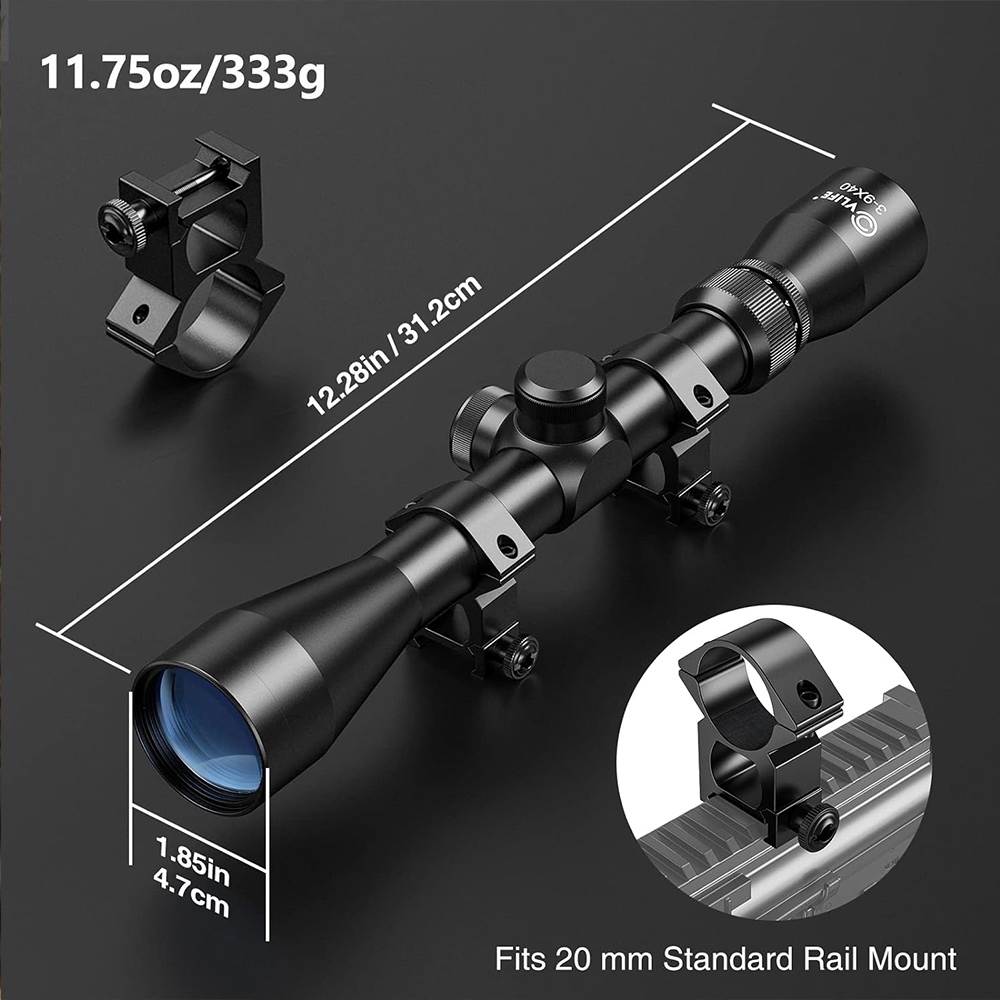 3-9X40 Avlanma Geyik Avı Hava  - Crossbow Scope Sight incelemesi ve fiyatı