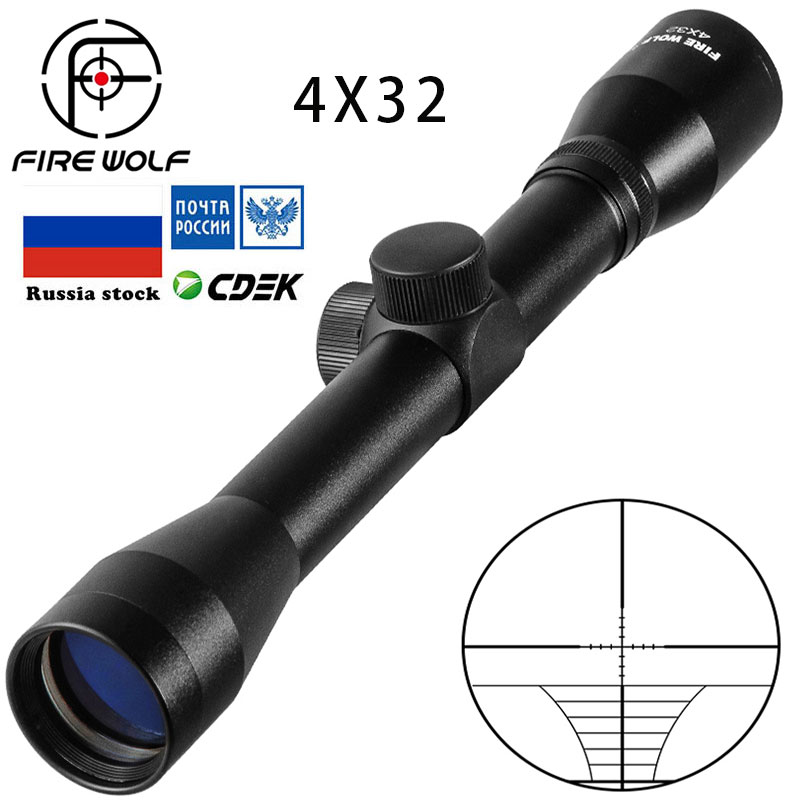 FIRE WOLF 4X32 Yay Çapraz Takt - Crossbow Scope Sight incelemesi ve fiyatı